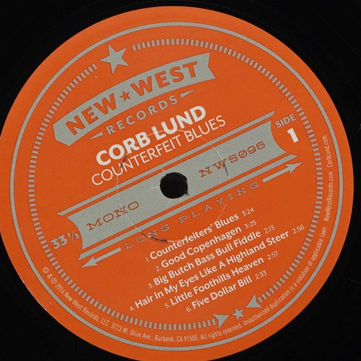 Corb Lund ‎– Counterfeit Blues