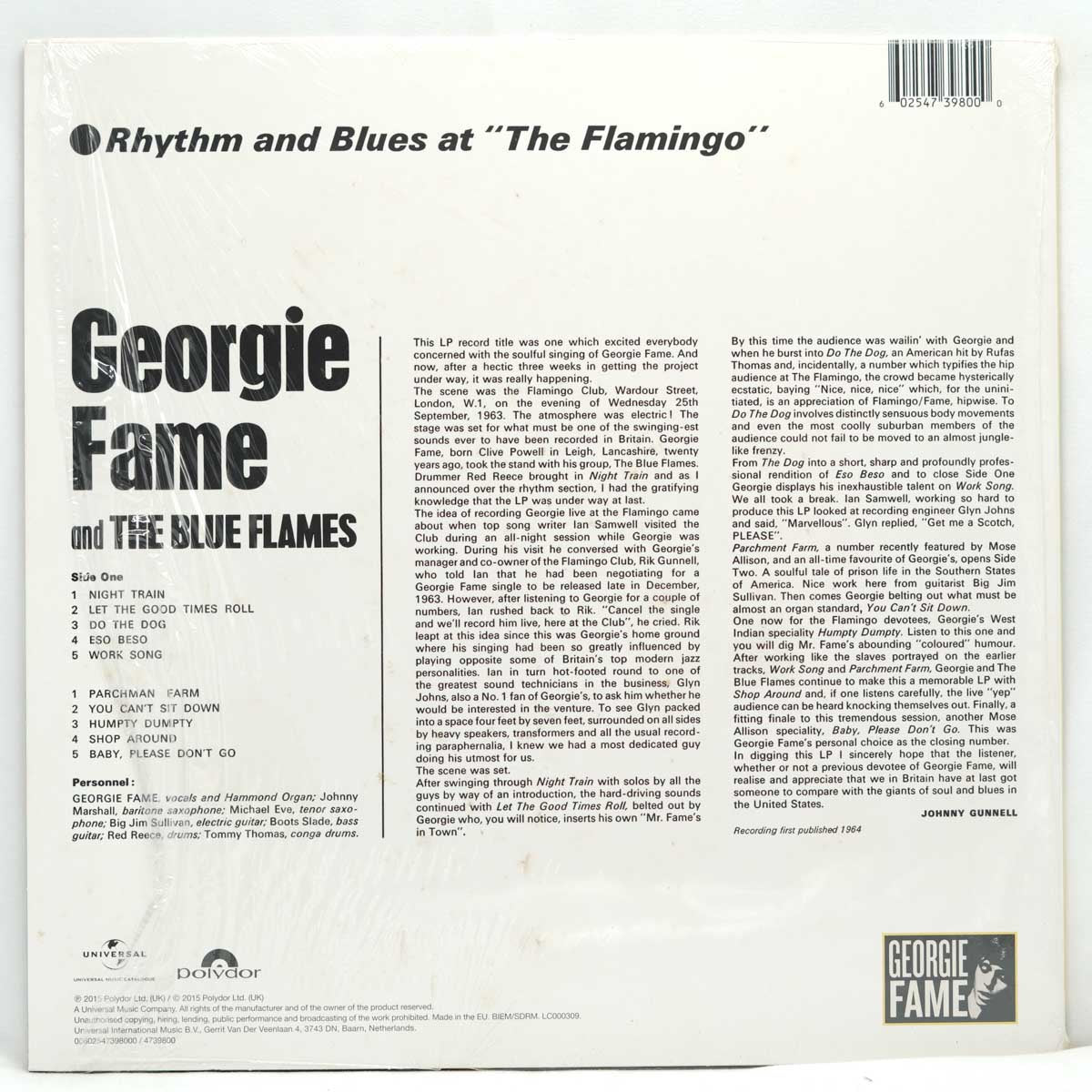 Georgie Fame – Rhythm & Blues At The Flamingo