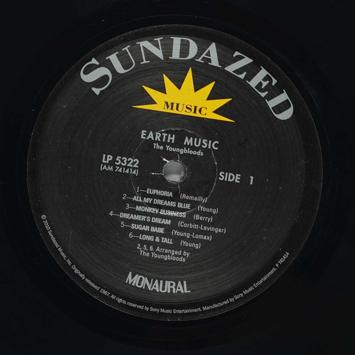 The Youngbloods ‎– Earth Music