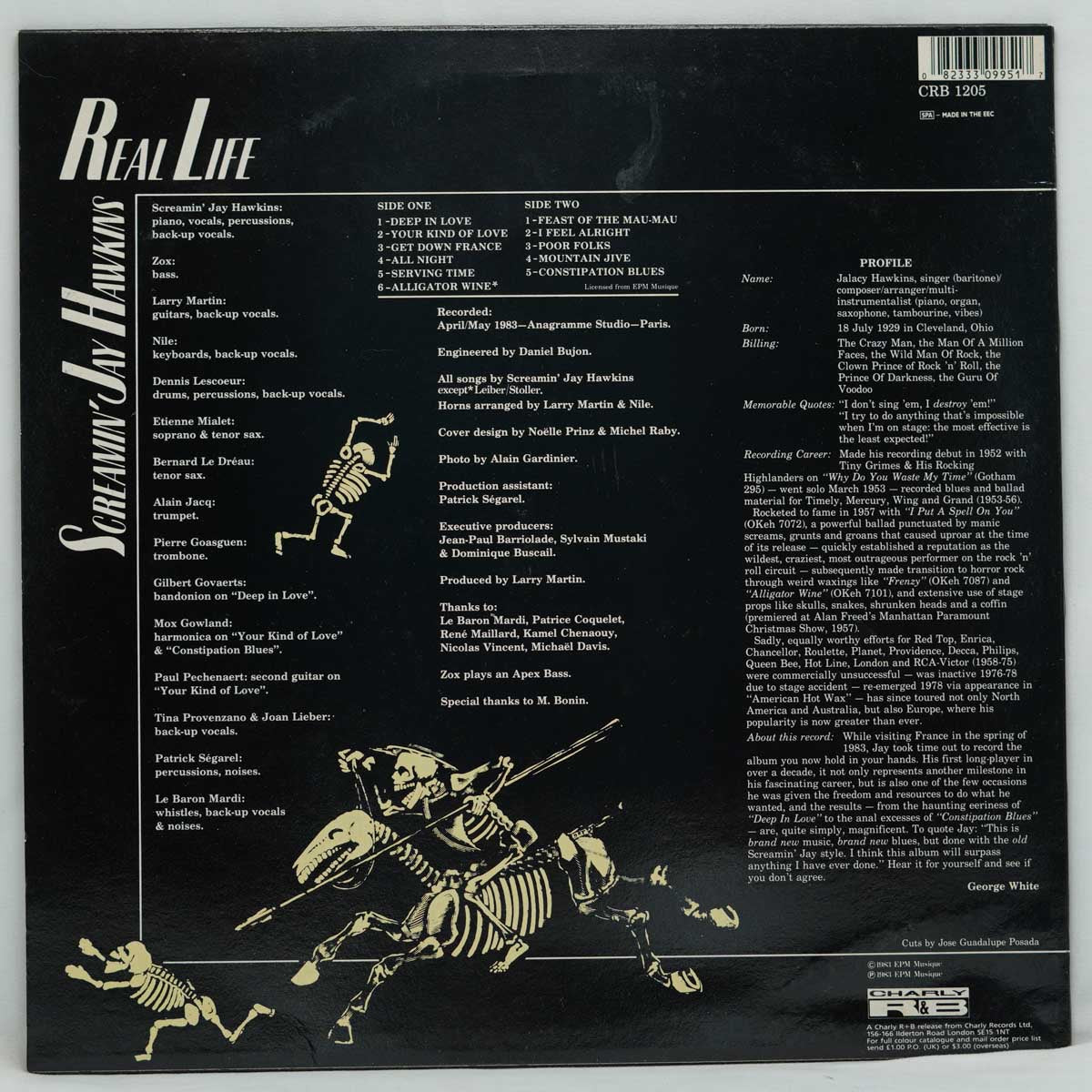 Screamin' Jay Hawkins ‎– Real Life