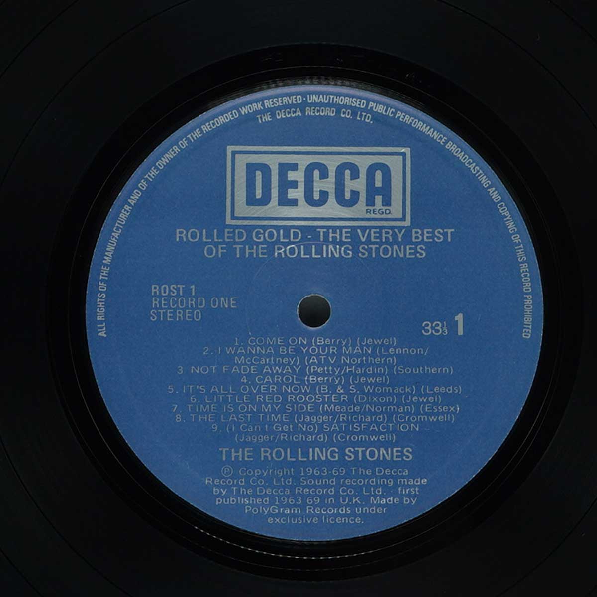 The Rolling Stones ‎– Rolled Gold - The Very Best Of The Rolling Stones