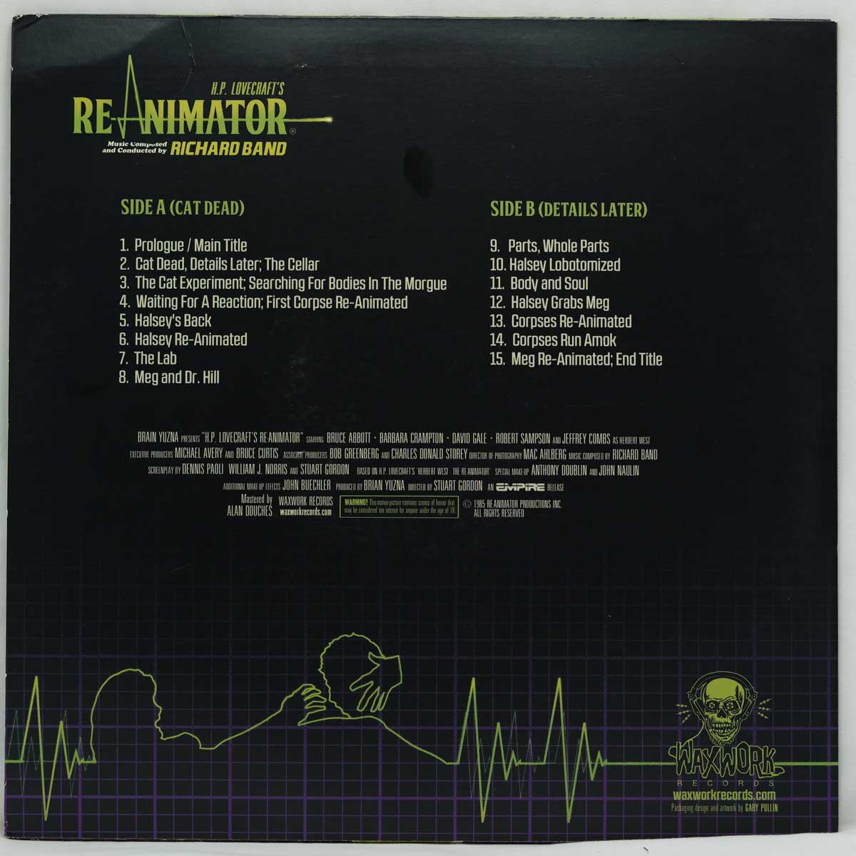 Richard Band – H.P. Lovecraft's Re-Animator