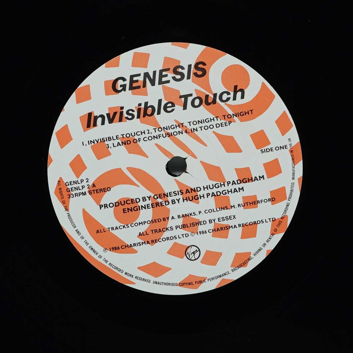 Genesis ‎– Invisible Touch