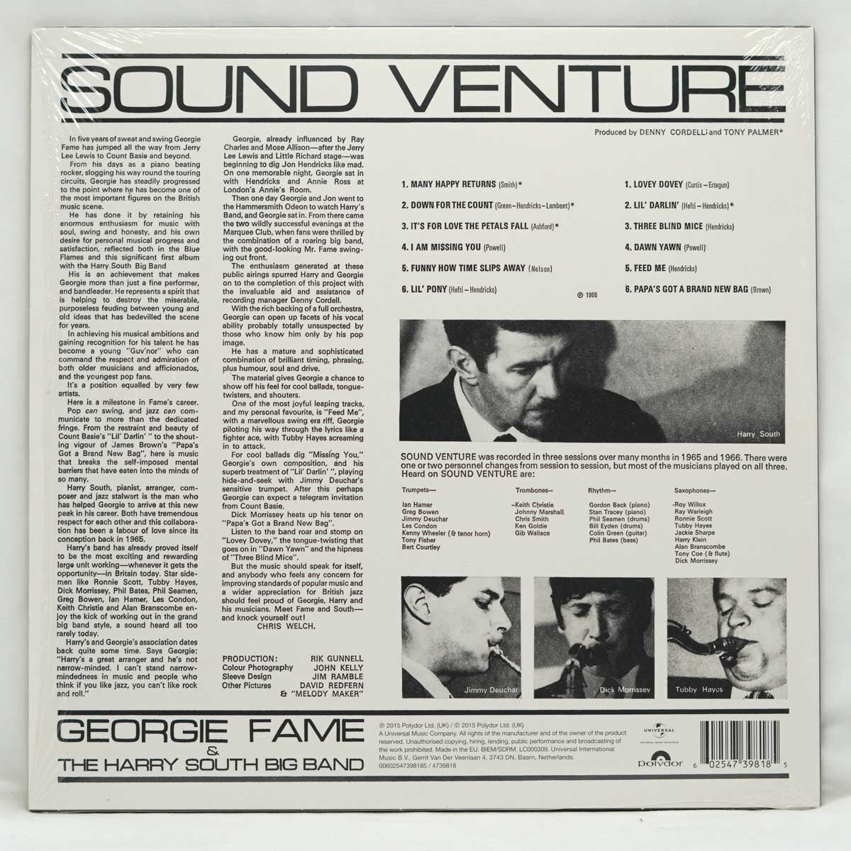 Georgie Fame – Sound Venture