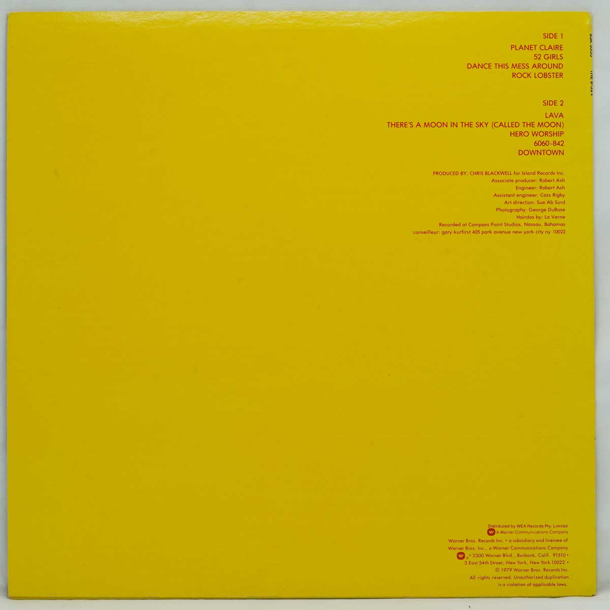 The B-52's – The B-52's