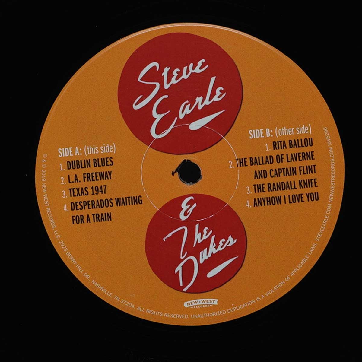 Steve Earle & The Dukes ‎– Guy