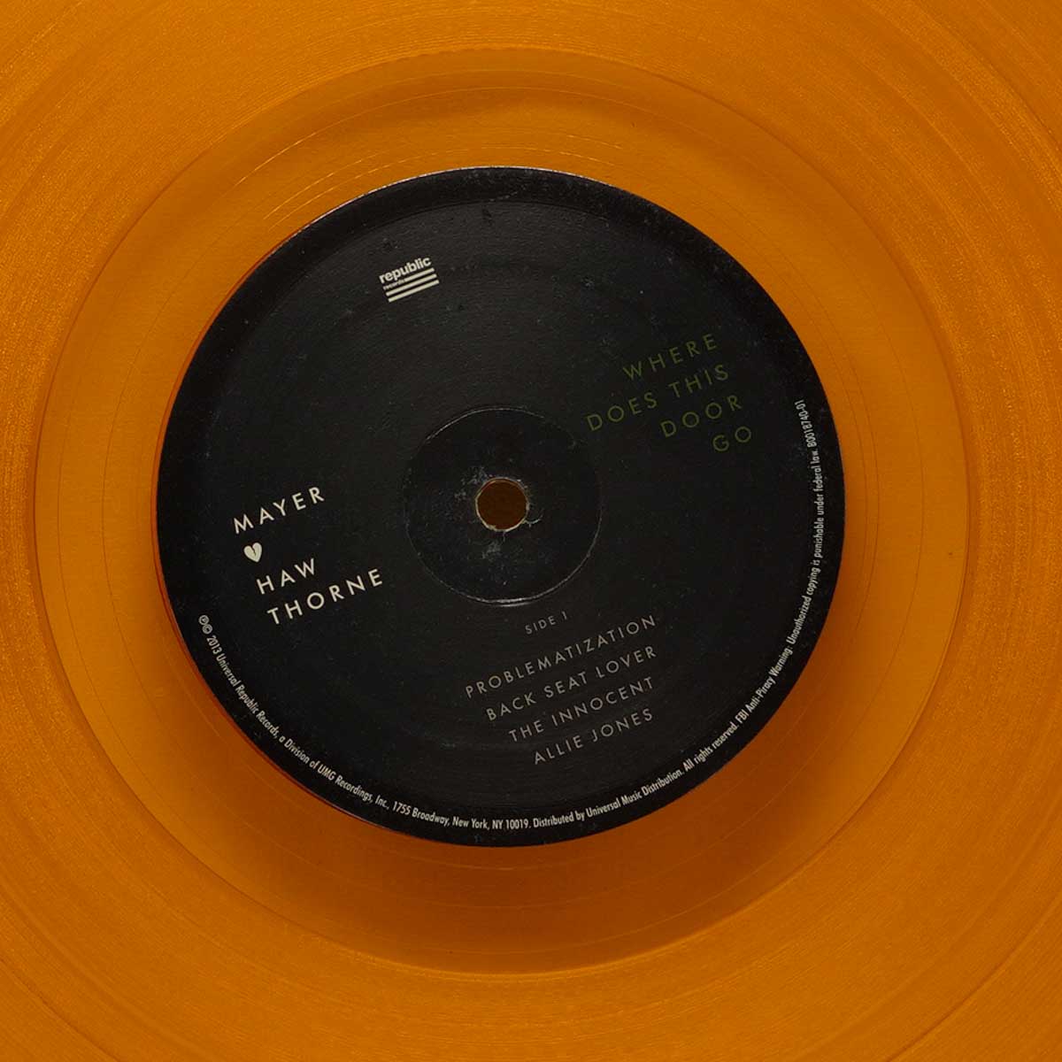 Mayer Hawthorne ‎– Where Does This Door Go