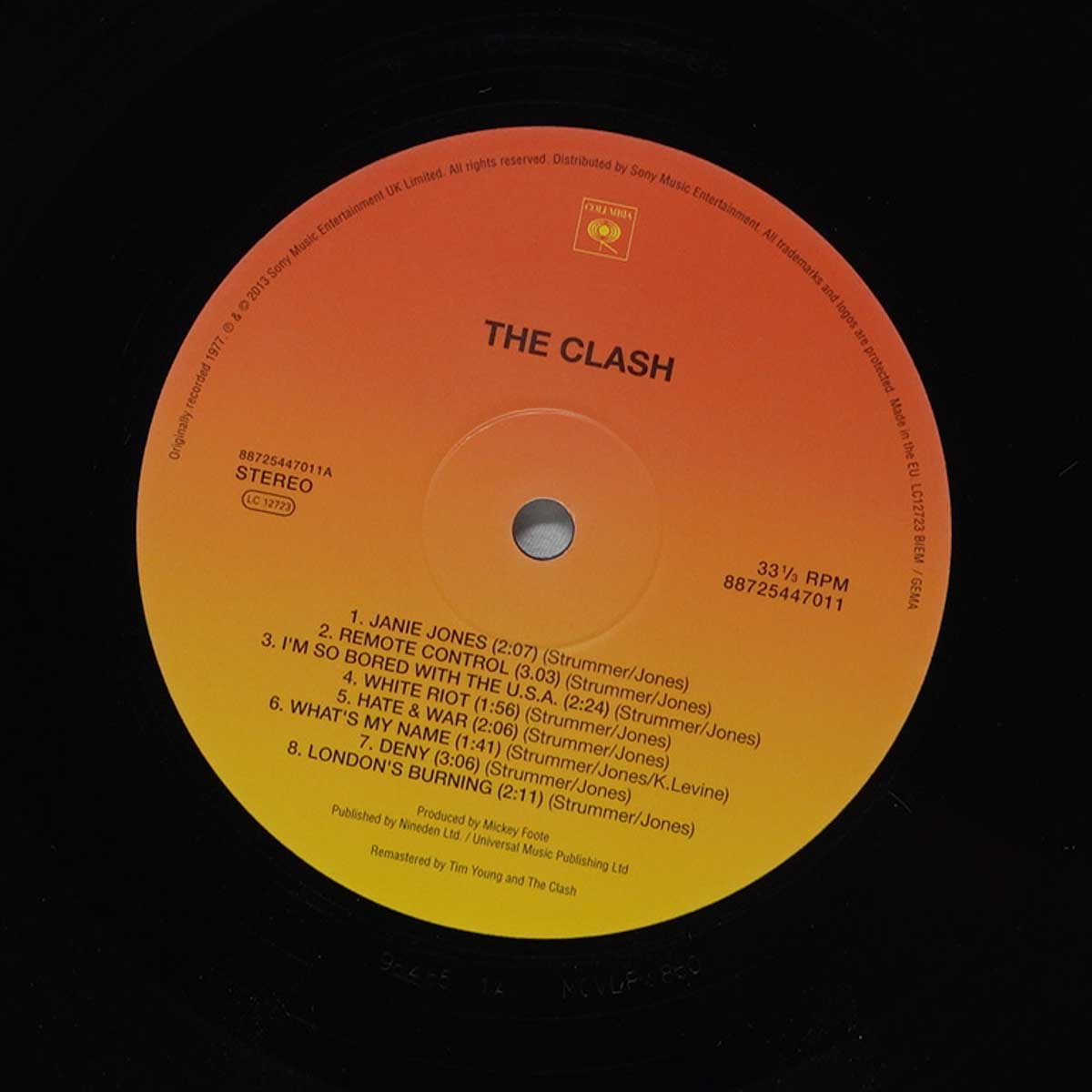 The Clash ‎– The Clash