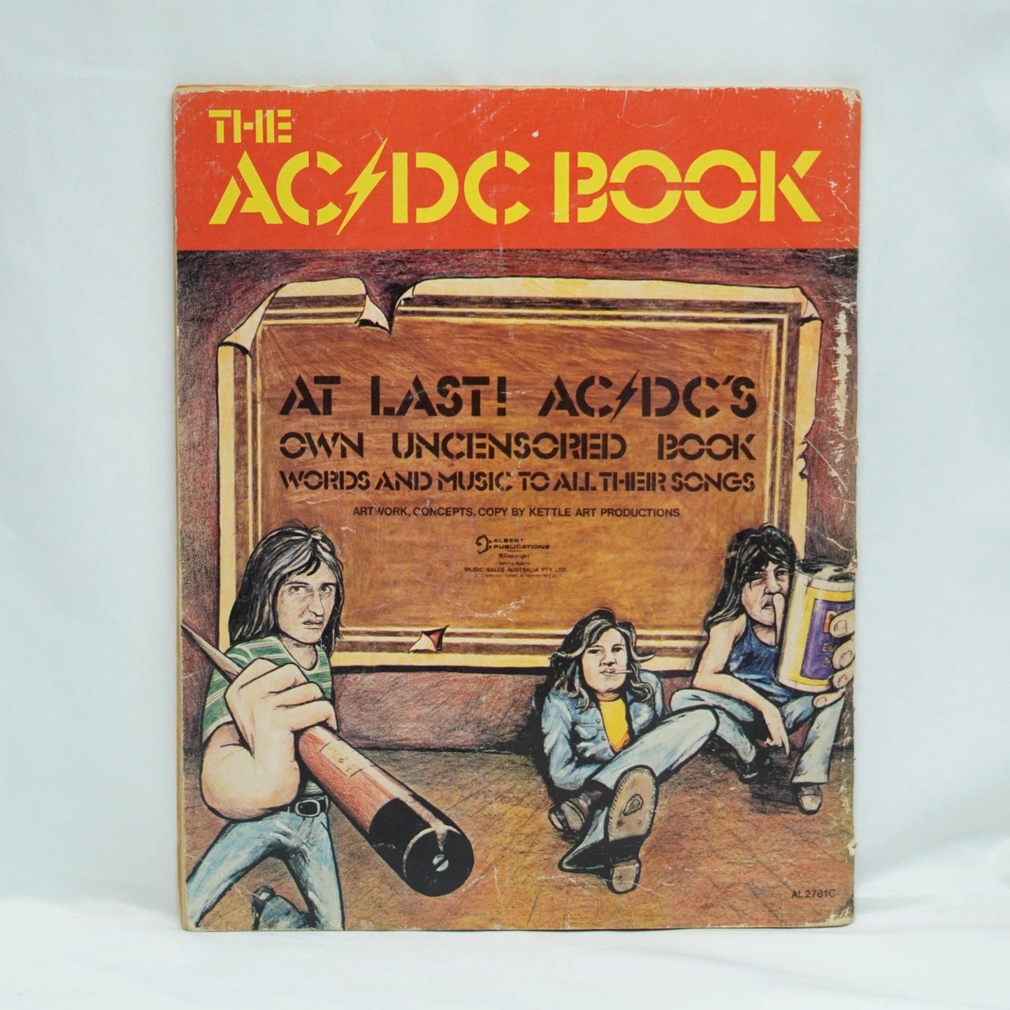 AC/DC – The AC/DC Book (Albert Publications, Australia)