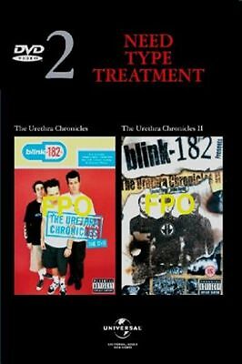 Blink 182: The Urethra Chronicles - 1 and 2 DVD (2003) cert 15 2 discs