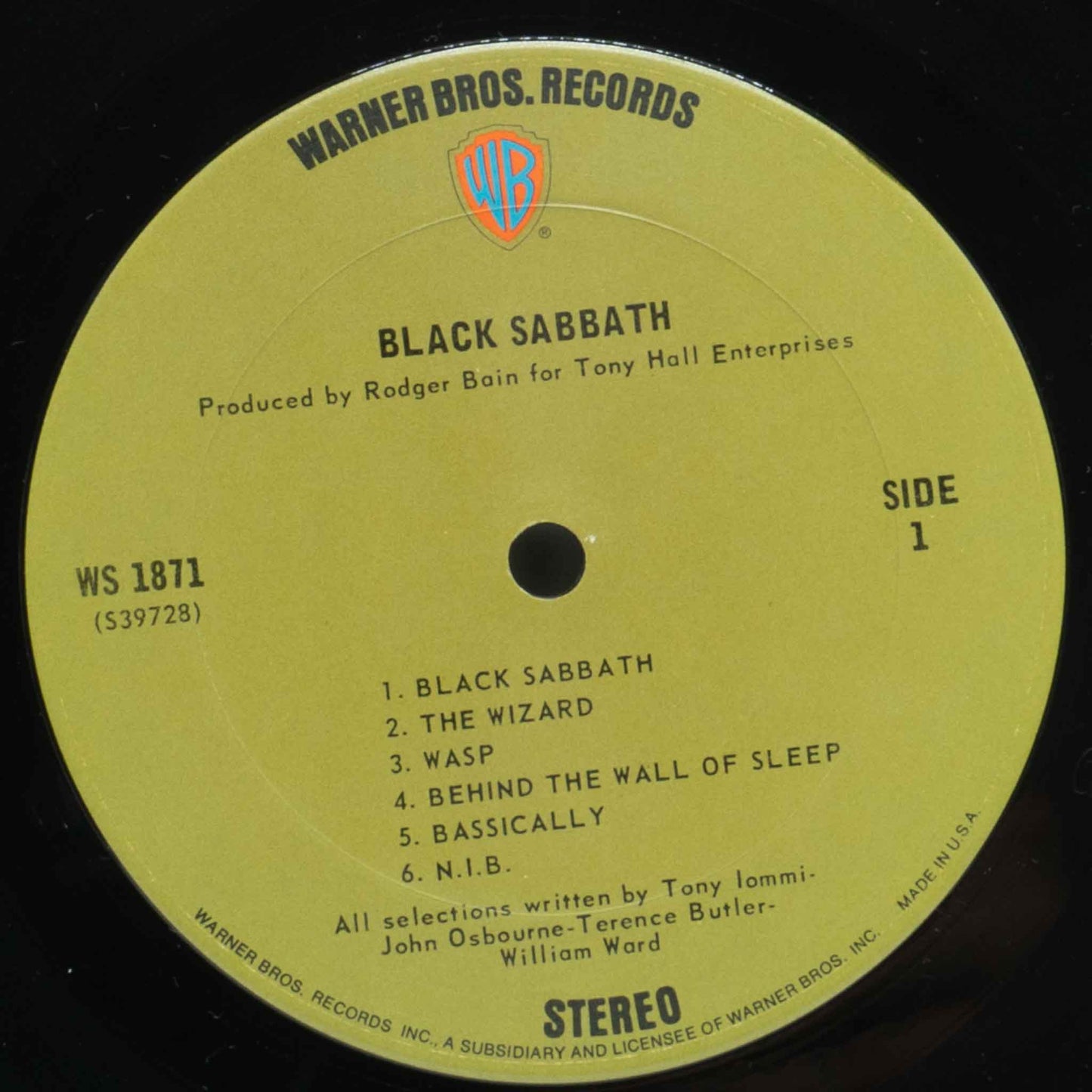 Black Sabbath – Black Sabbath