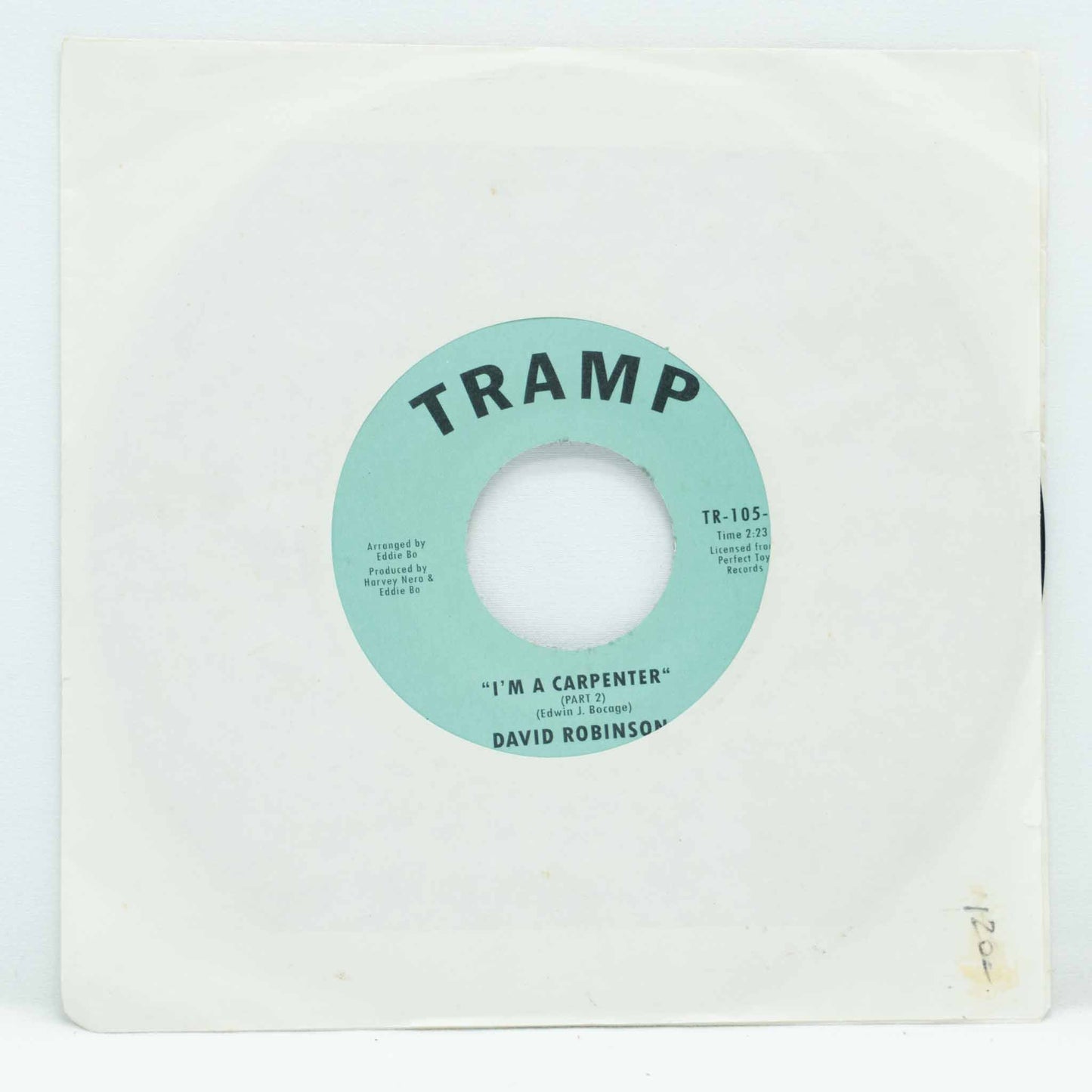 David Robinson ‎– I'm A Carpenter