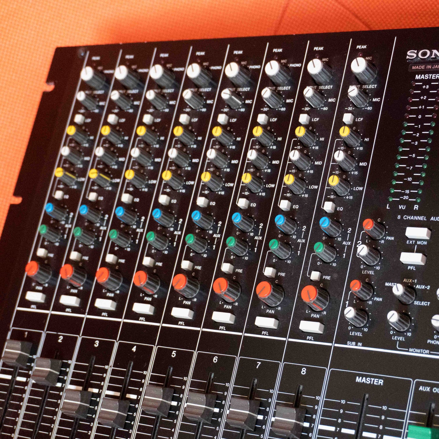 Sony MX - P21 8 Channel Mixer
