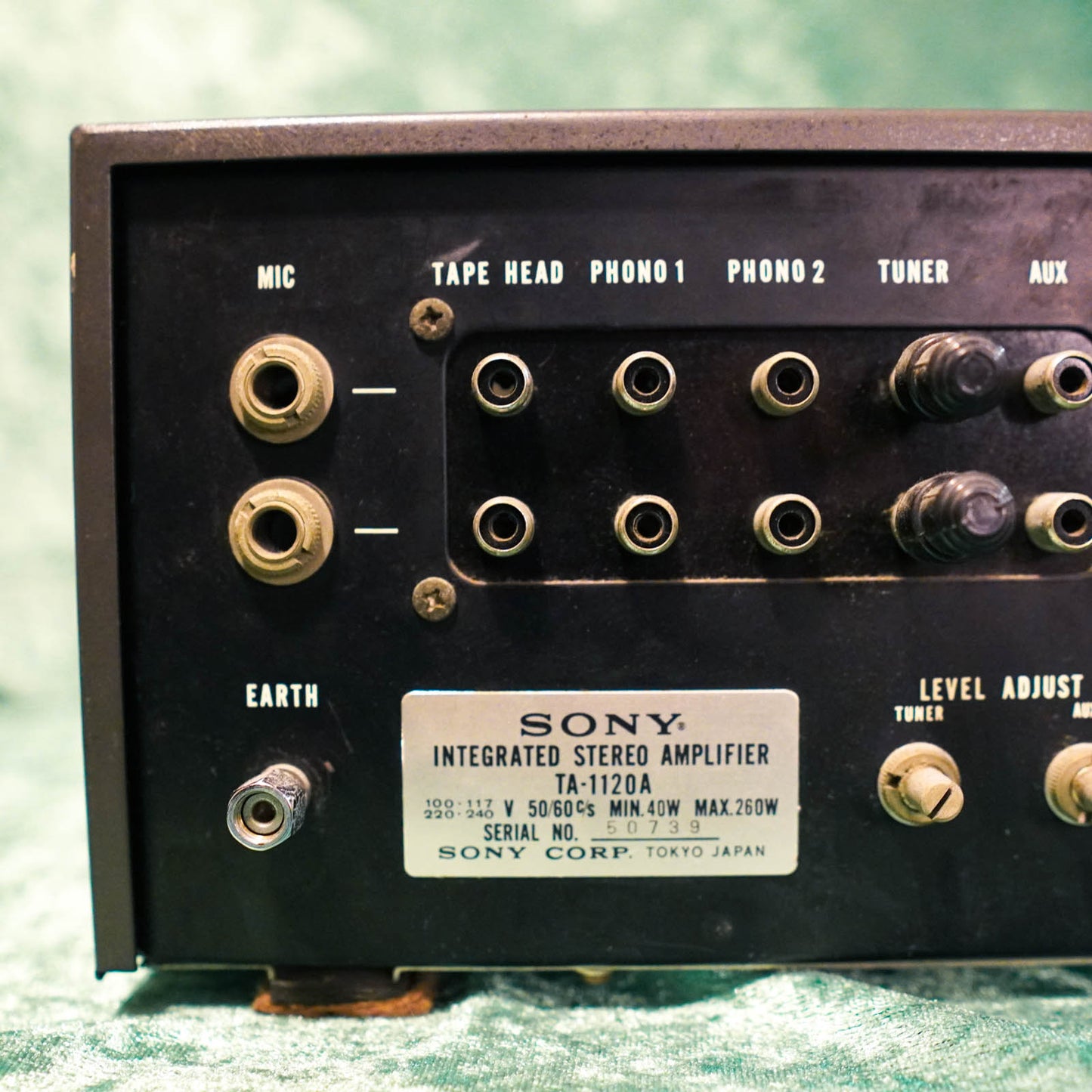 Sony TA-1120A Solid State Stereo Integrated Amplifier